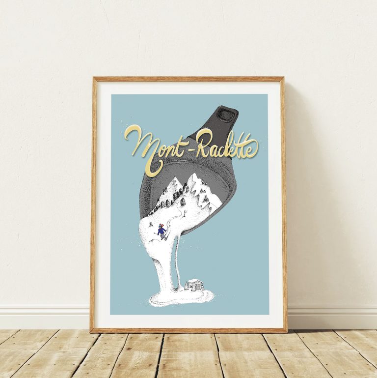 Affiche Mont-Raclette